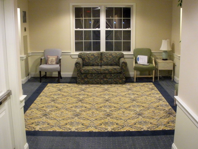 Patterned Broadloom Carpet Inset