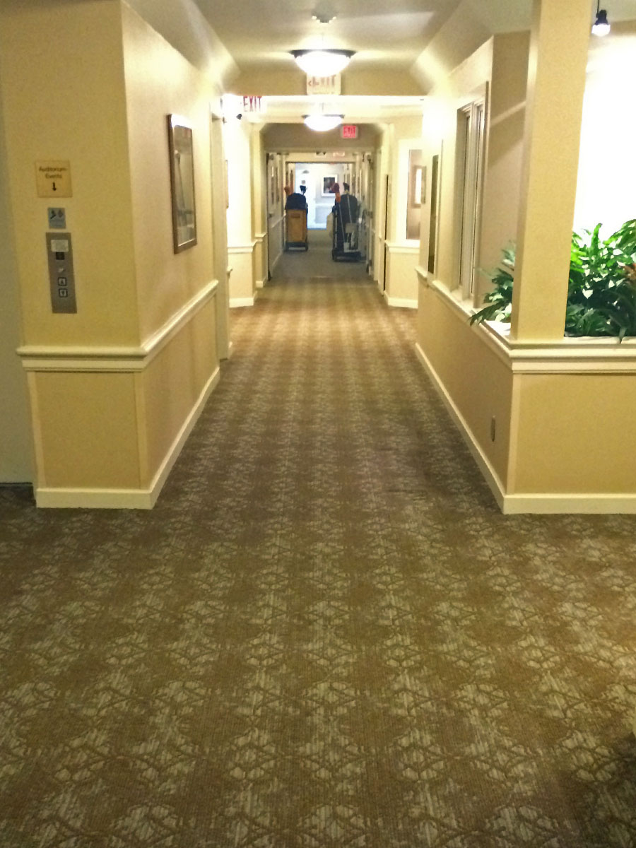 Tandus Carpet Hallway