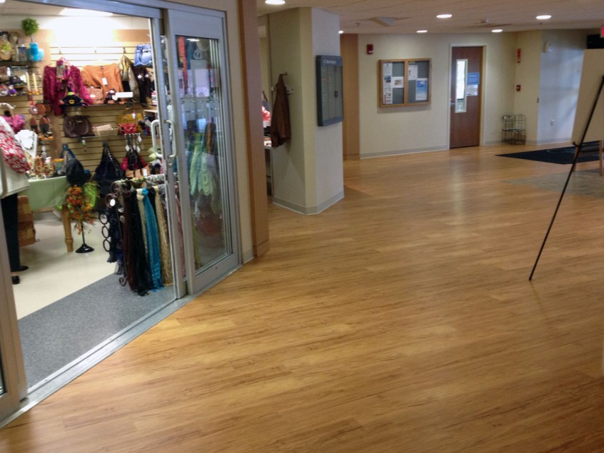 Karndean Vinyl Planks in Hospital