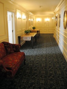 Custom hospitality carpet.