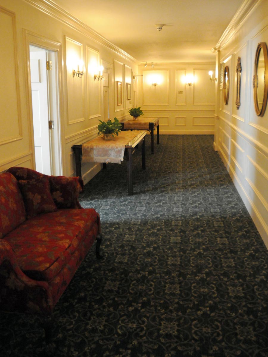 Custom hospitality carpet.