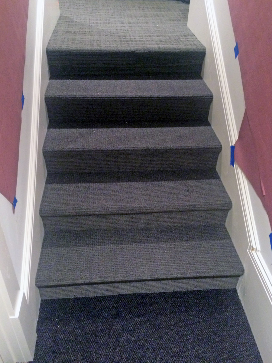 Entry Mat & Broadloom Stairs