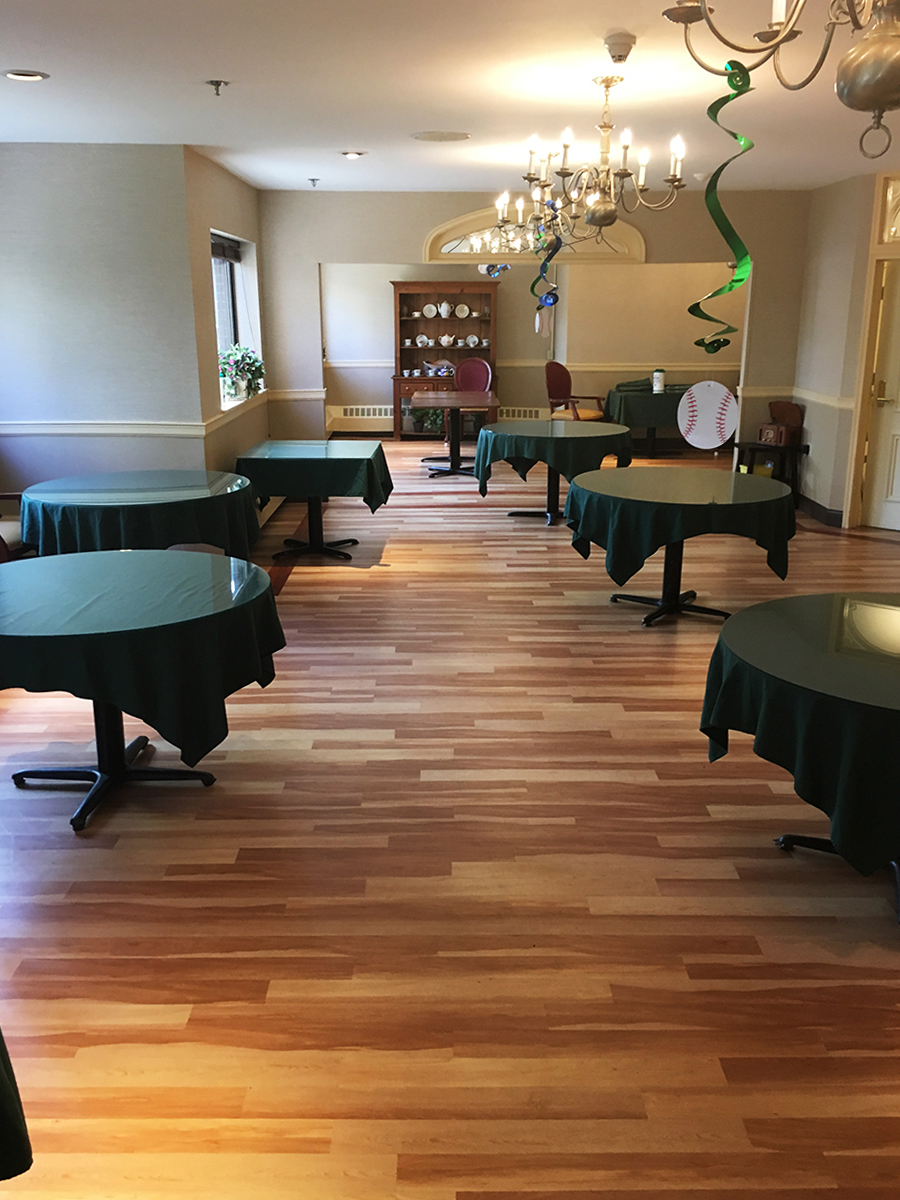 Floorworks Vinyl Plank in main Dining Room