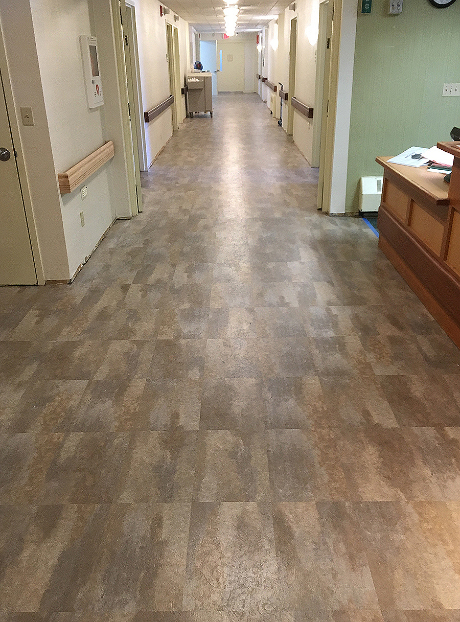 Floorworks LVT in Memory Care unit