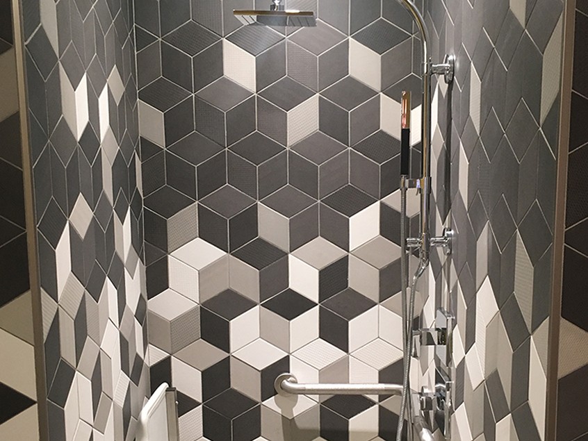 MIT McCormick Hall Mutina Tex shower