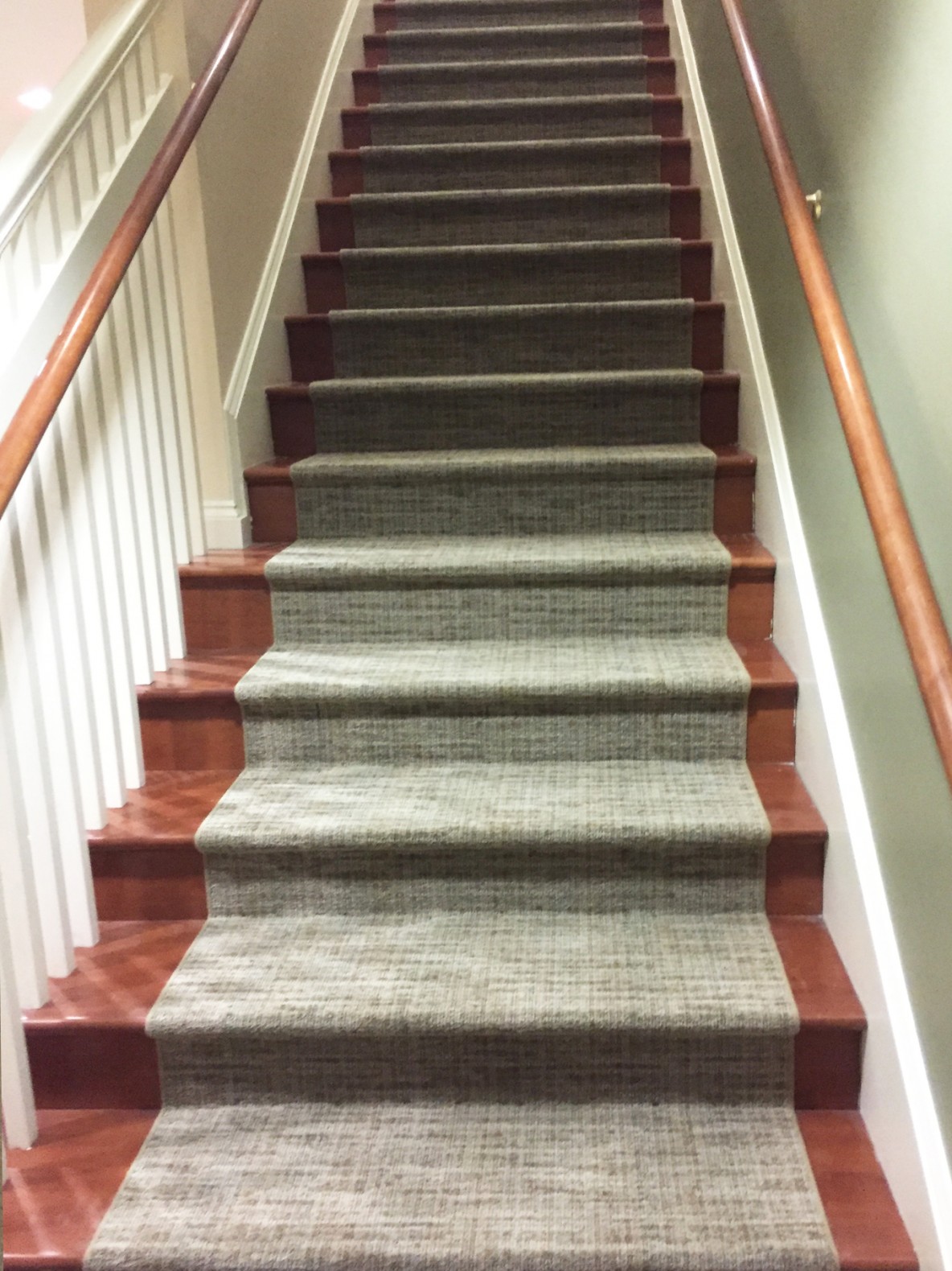 Stairs, Patterned Carpet tile, Porcelain tile, Independent Assisted living